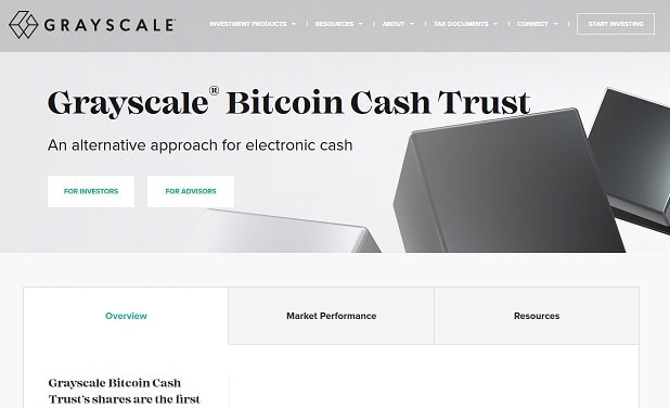 A Bitcoin Cash trust