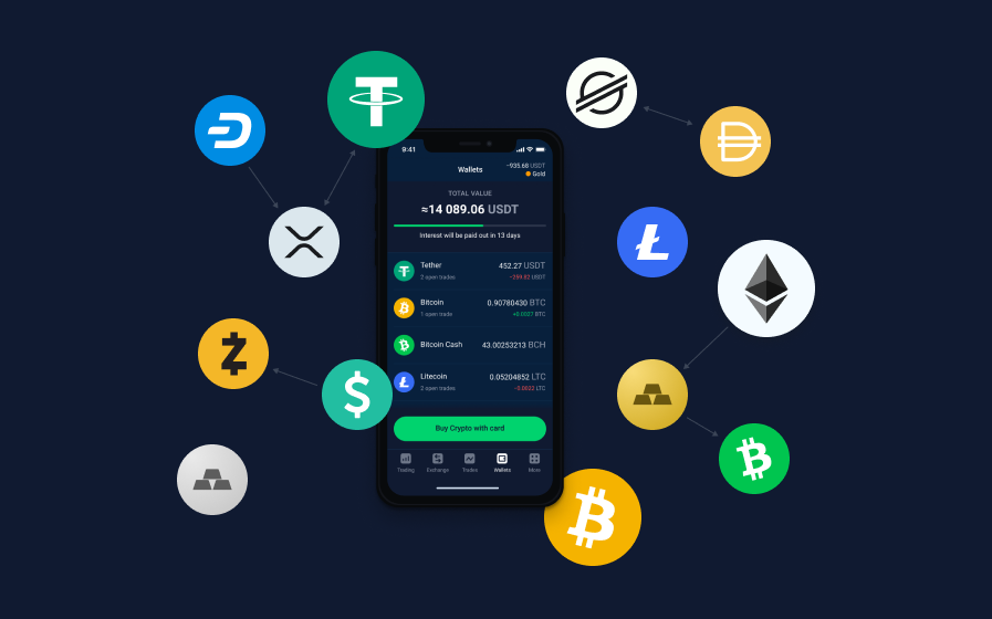 Tether Wallet App for iOS and Android | USDT Wallet Desktop | StormGain