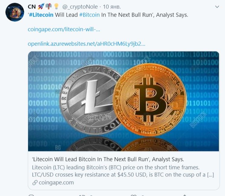 litecoin cryptocurrency prediction