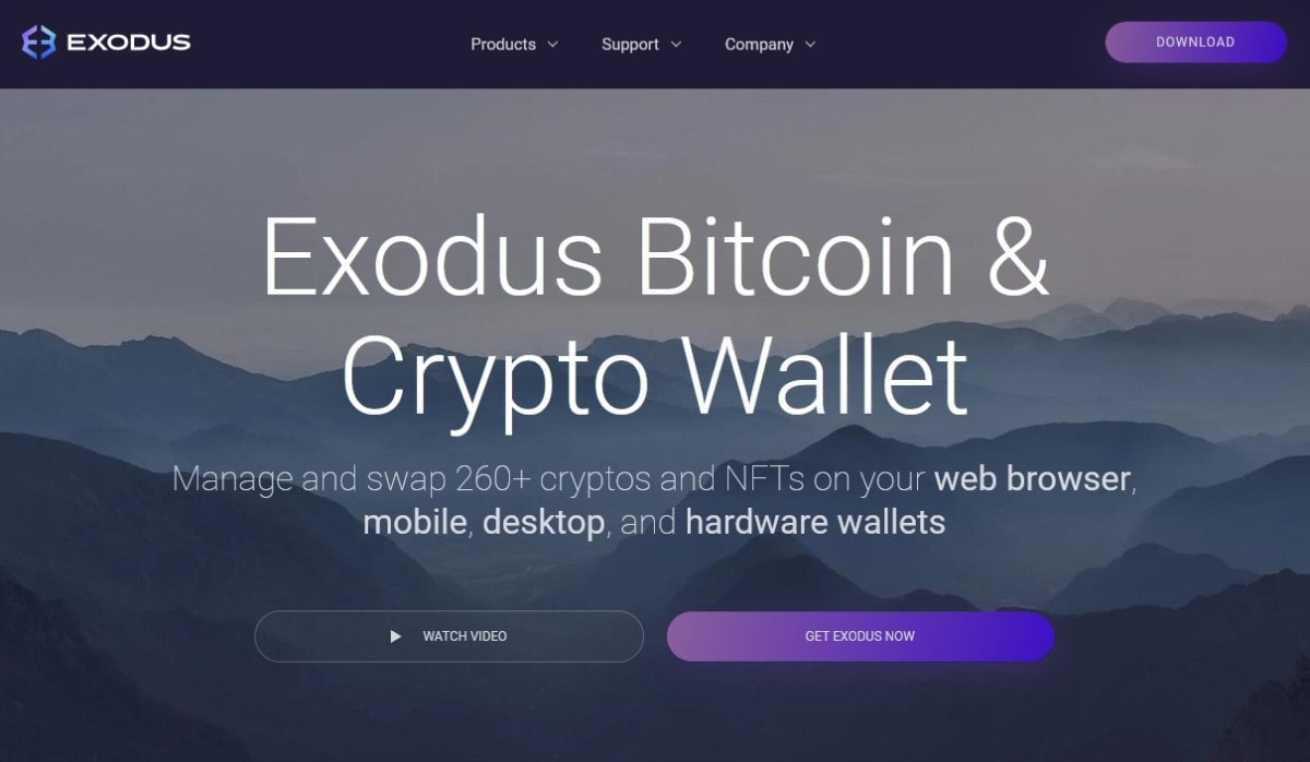Exodus's website