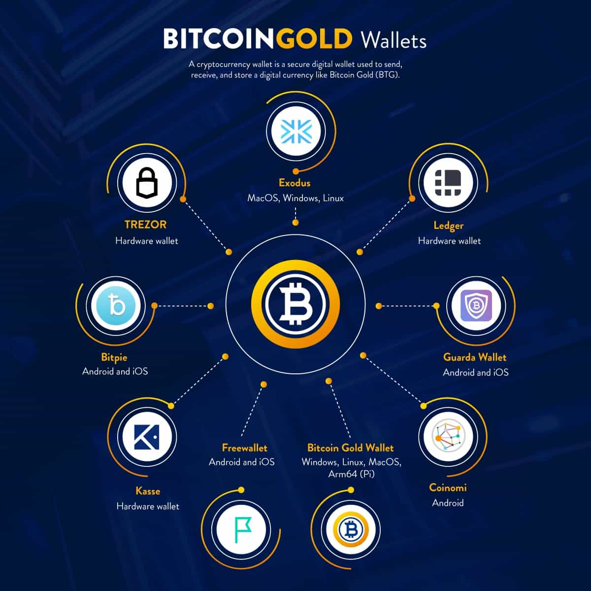Bitcoin Gold wallets