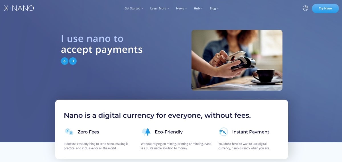 Nano's website