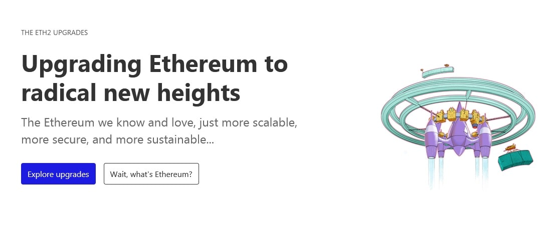 Ethereum's website