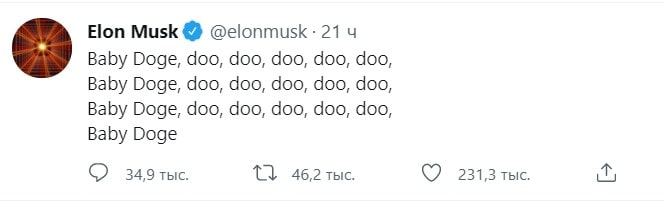 Image source: twitter.com/elonmusk