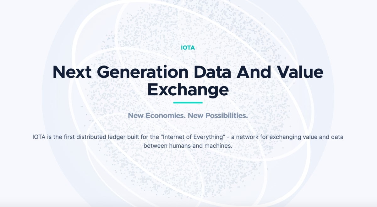 What is IOTA?