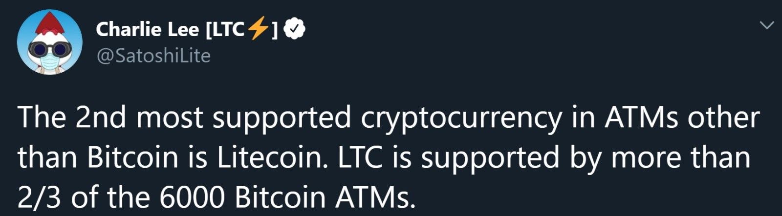 Litecoin enthusiasts can follow Charlie Lee for updates and useful info