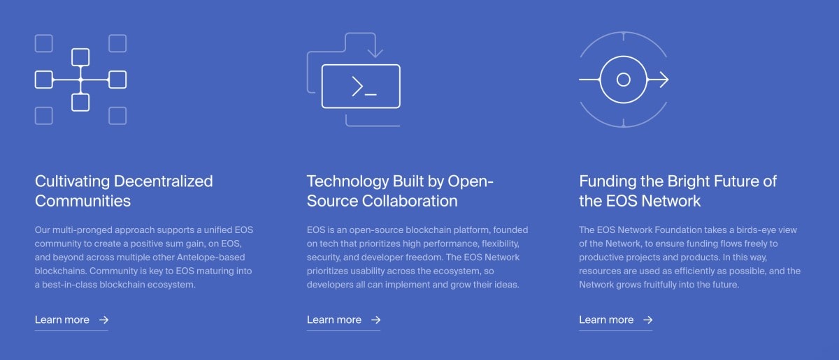 EOS crypto transfer