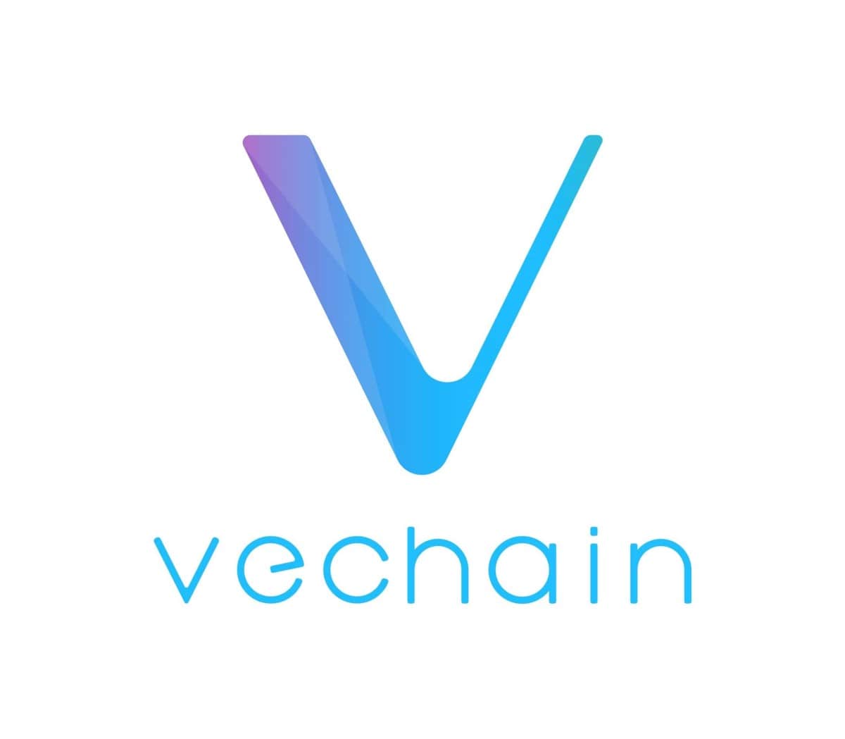 VeChain logo.