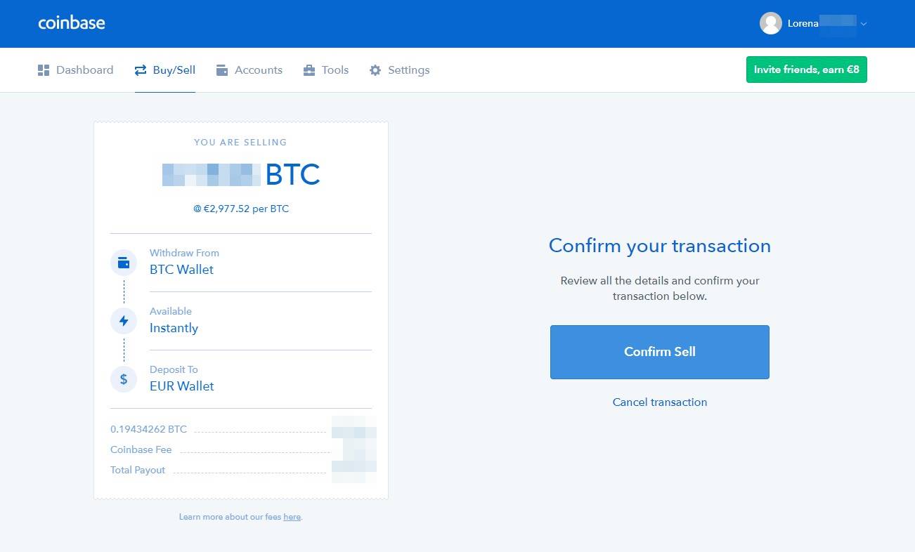 How to turn bitcoin into cash with coinbase risks of bitcoin cash
