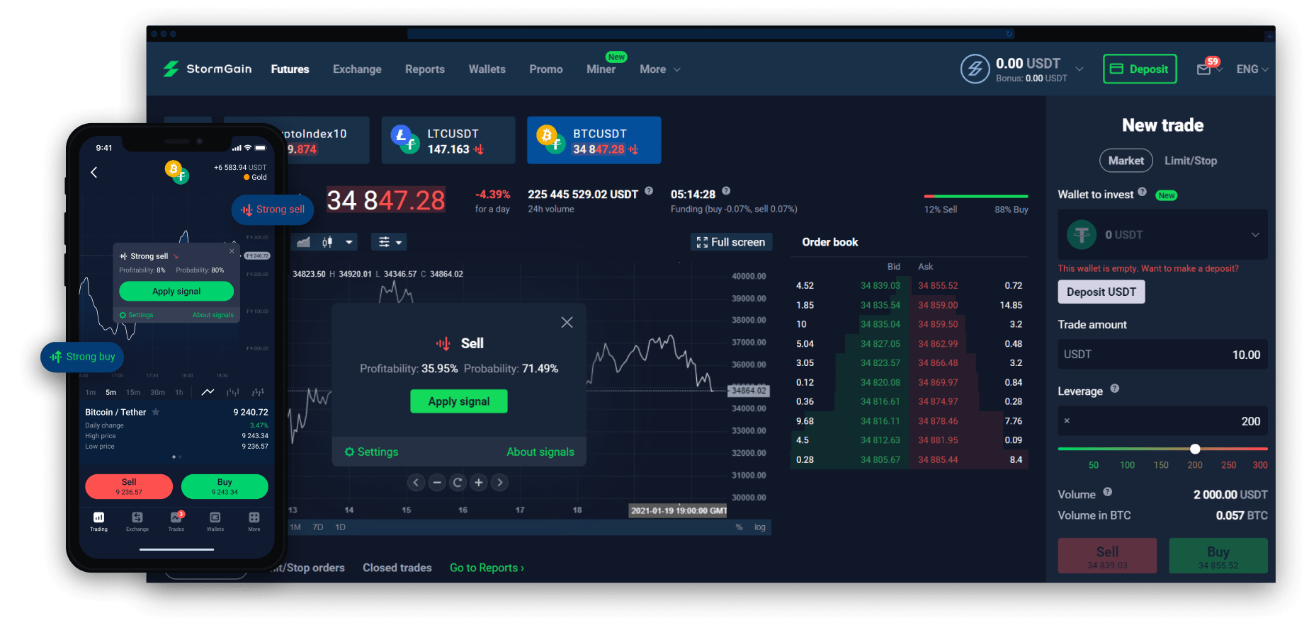 How Top-Tier Crypto Trading Services Meet Bitcoin (BTC) Rally: Case of  StormGain